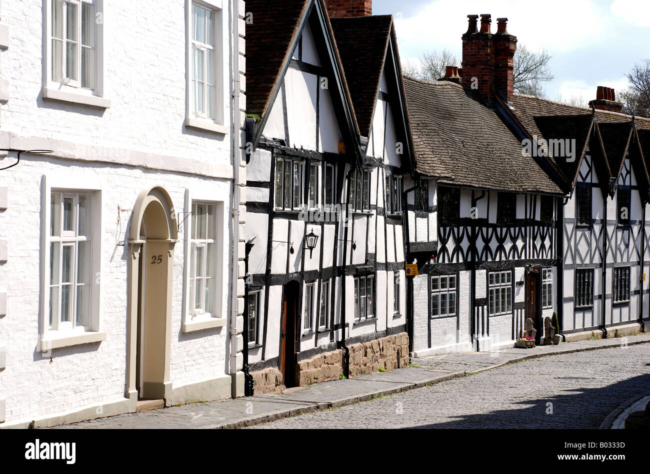 Mill Street, Warwick, Warwickshire, England, UK Stock Photo Alamy