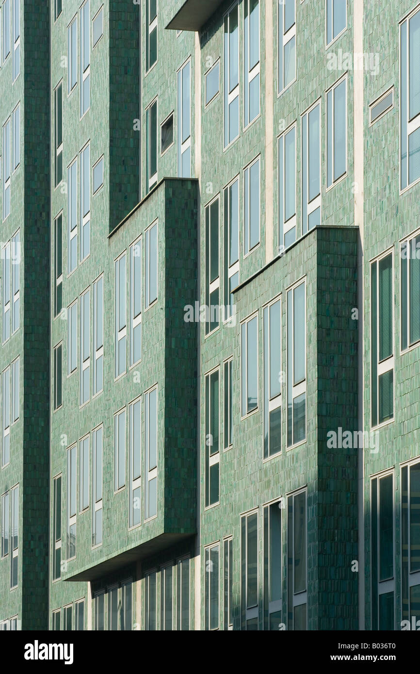 Ponti Building Montedoria Building, Milan. Architect: Gio Ponti with Antonio Fornaroli ...