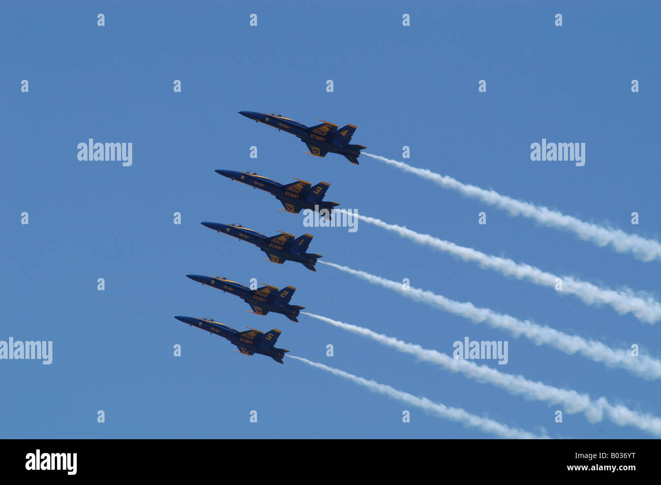 Dayton Ohio air show blue Stock Photo Alamy