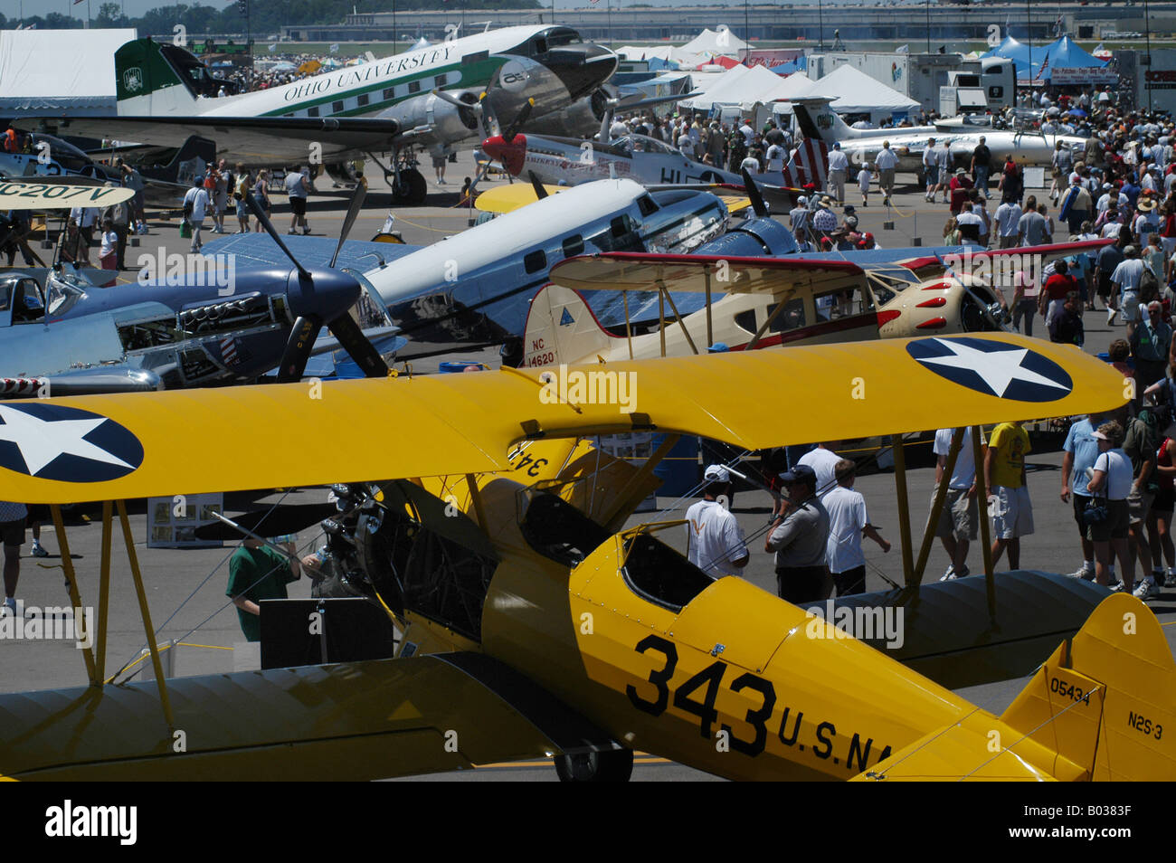 dayton-ohio-air-show-historic-aircraft-stock-photo-alamy