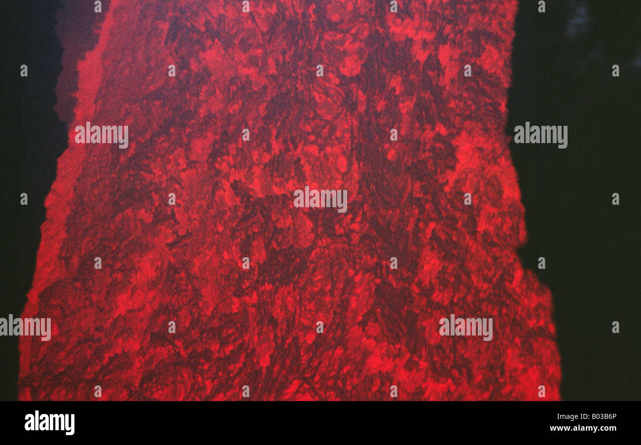 Red hot lava Stock Photo Alamy