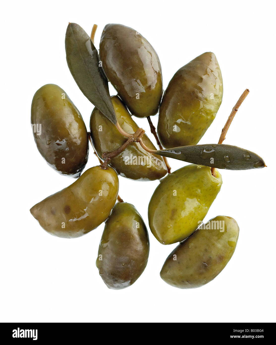 Lucques olives Stock Photo