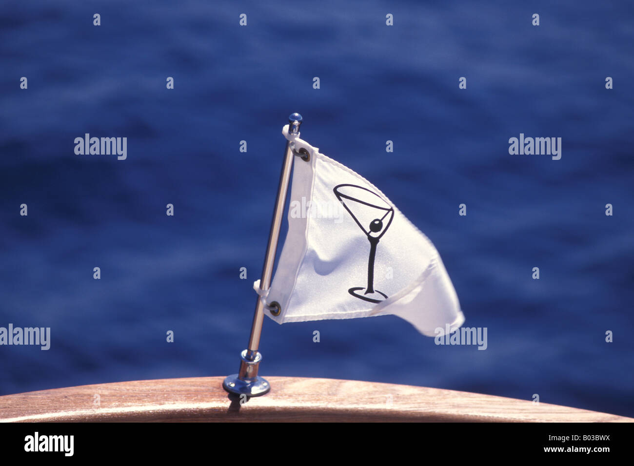 Martini flag, Lake Tahoe, Nevada Stock Photo Alamy