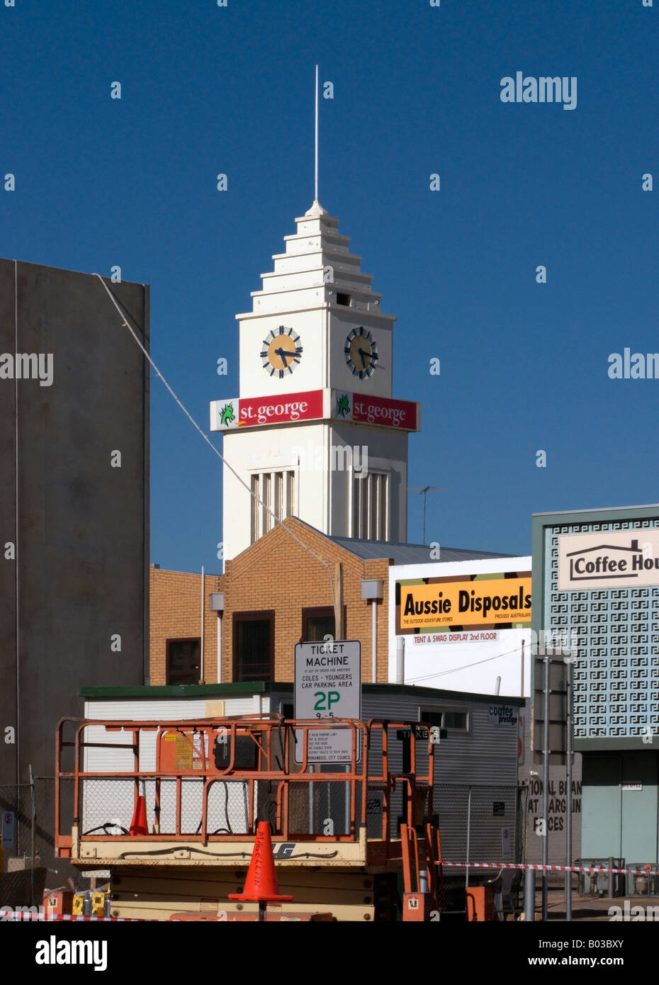 Warrnambool shopping centre Stock Photo Alamy