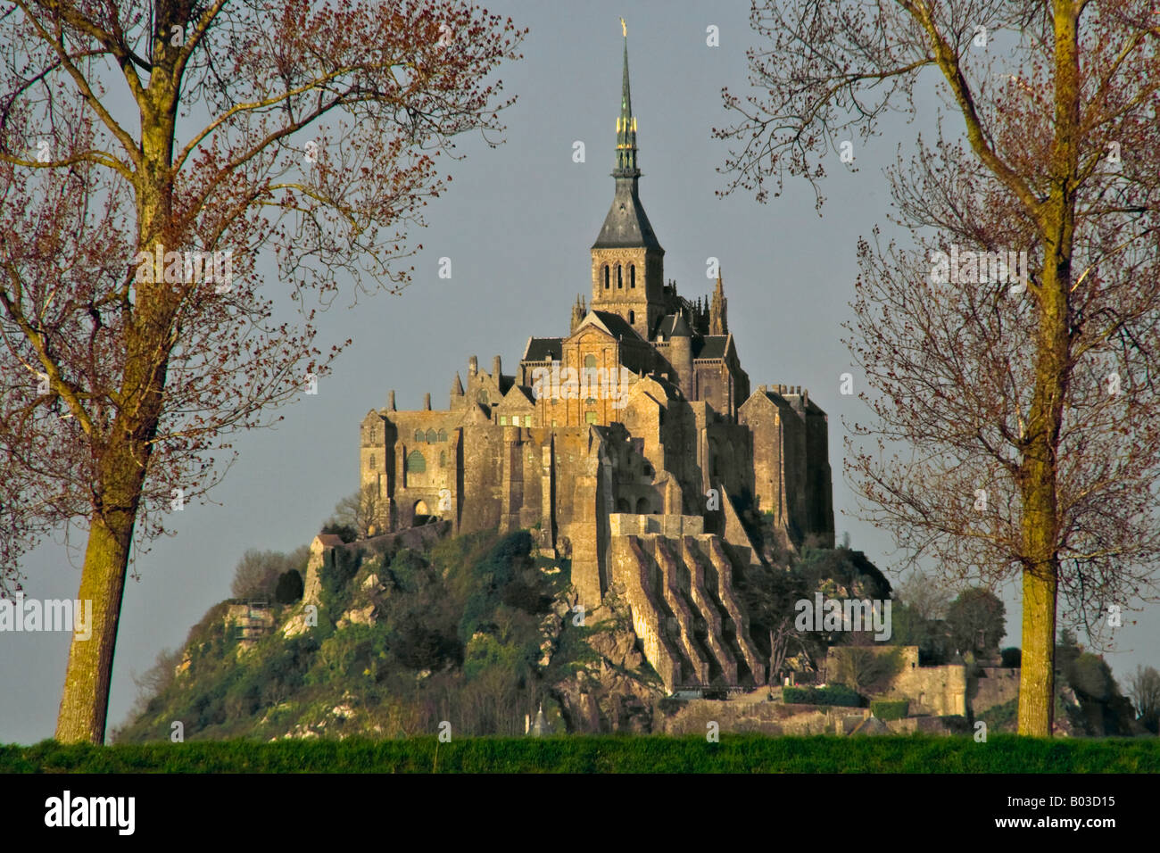 Le Mont St Michel, Normandy, France Stock Photo