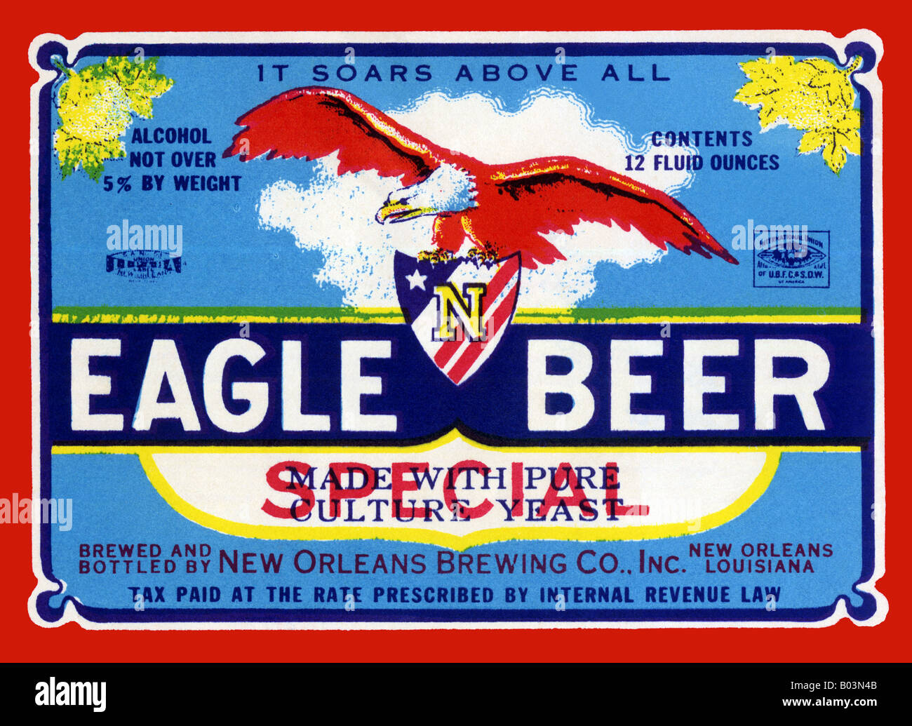Eagle Beer Special Stock Photo Alamy