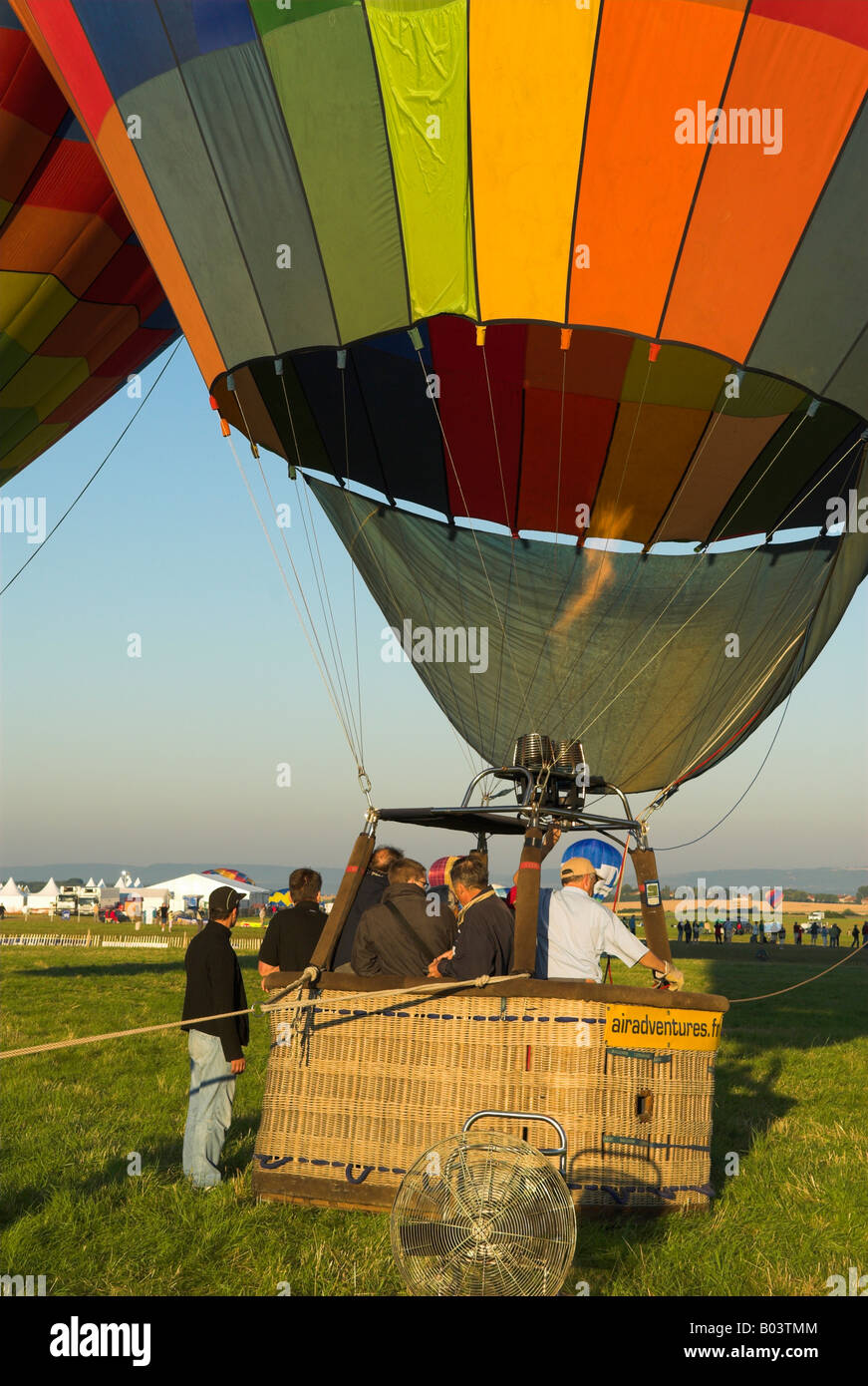 lorraine mondial hot air balloon festival Stock Photo - Alamy