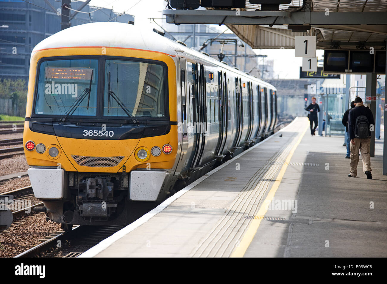 railway station. Cambridge Stock Photo - Alamy