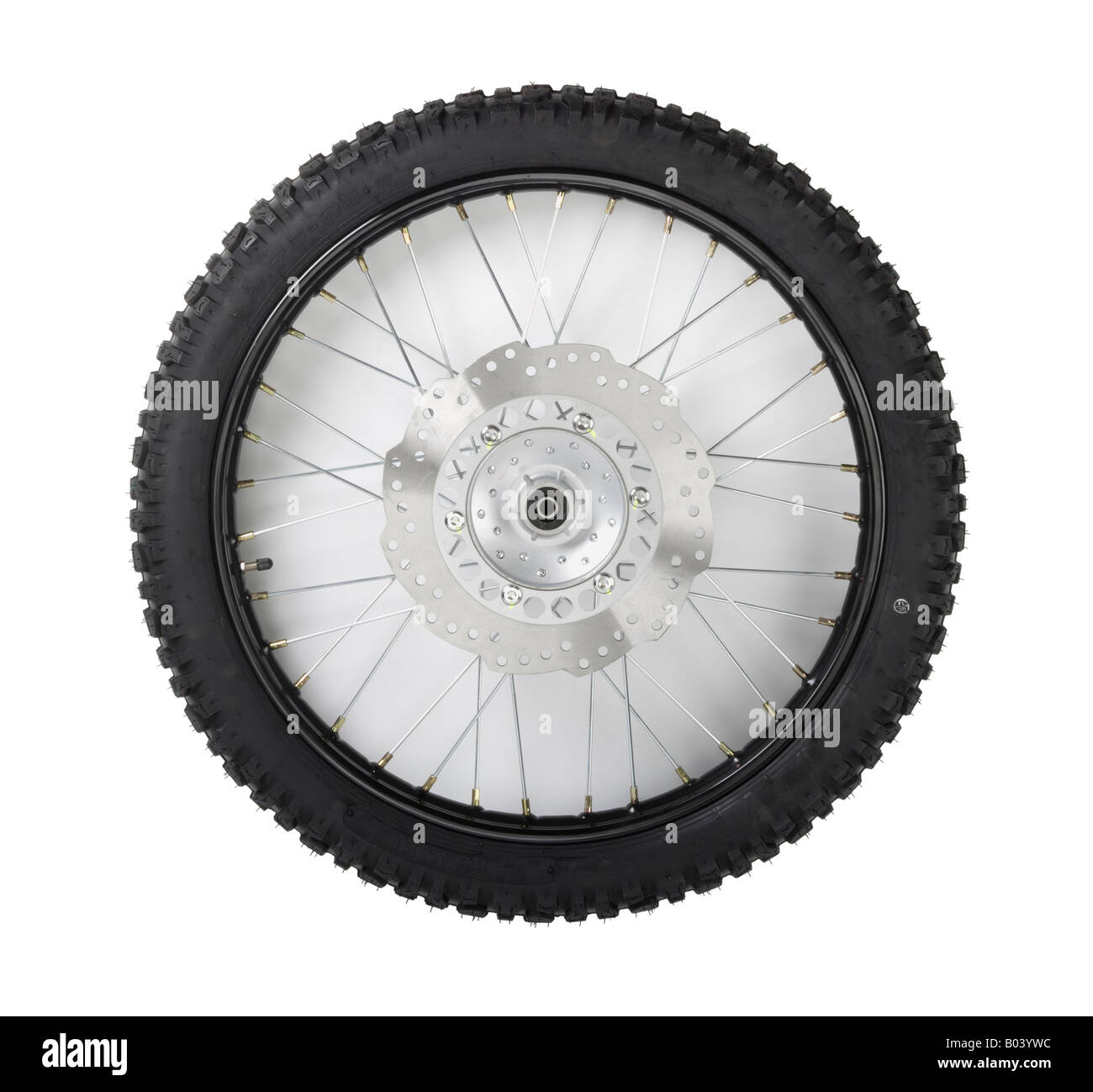 Motorcycle wheel and tyre Stock Photo Alamy