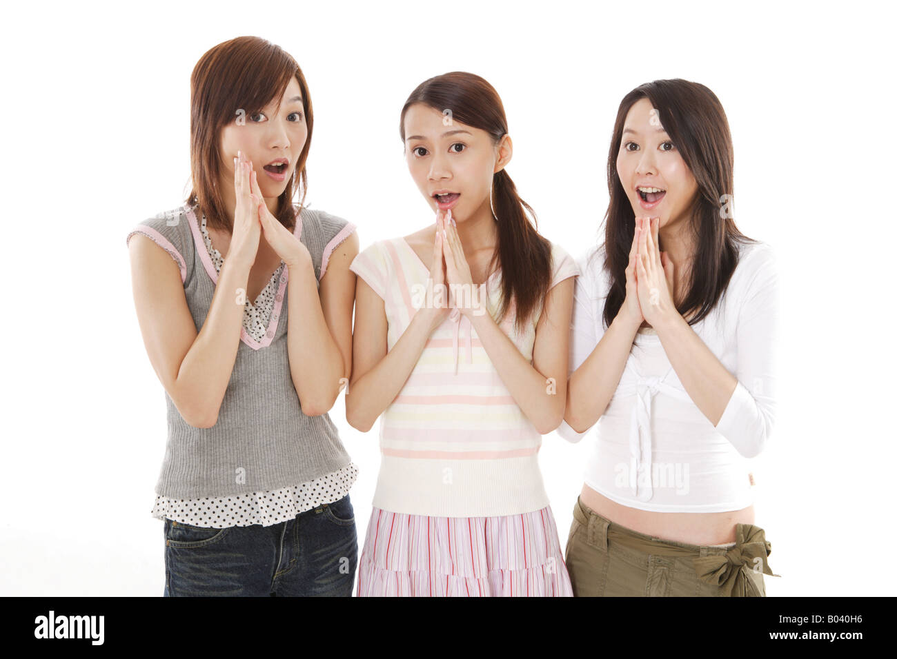Beautiful japanese person Cut Out Stock Images & Pictures - Alamy