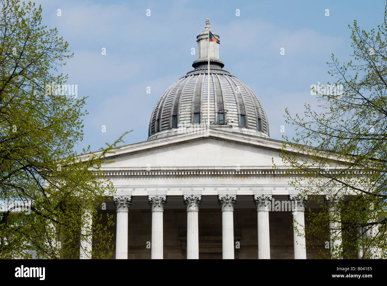 University College London UCL Portico and Octagon Building on the main