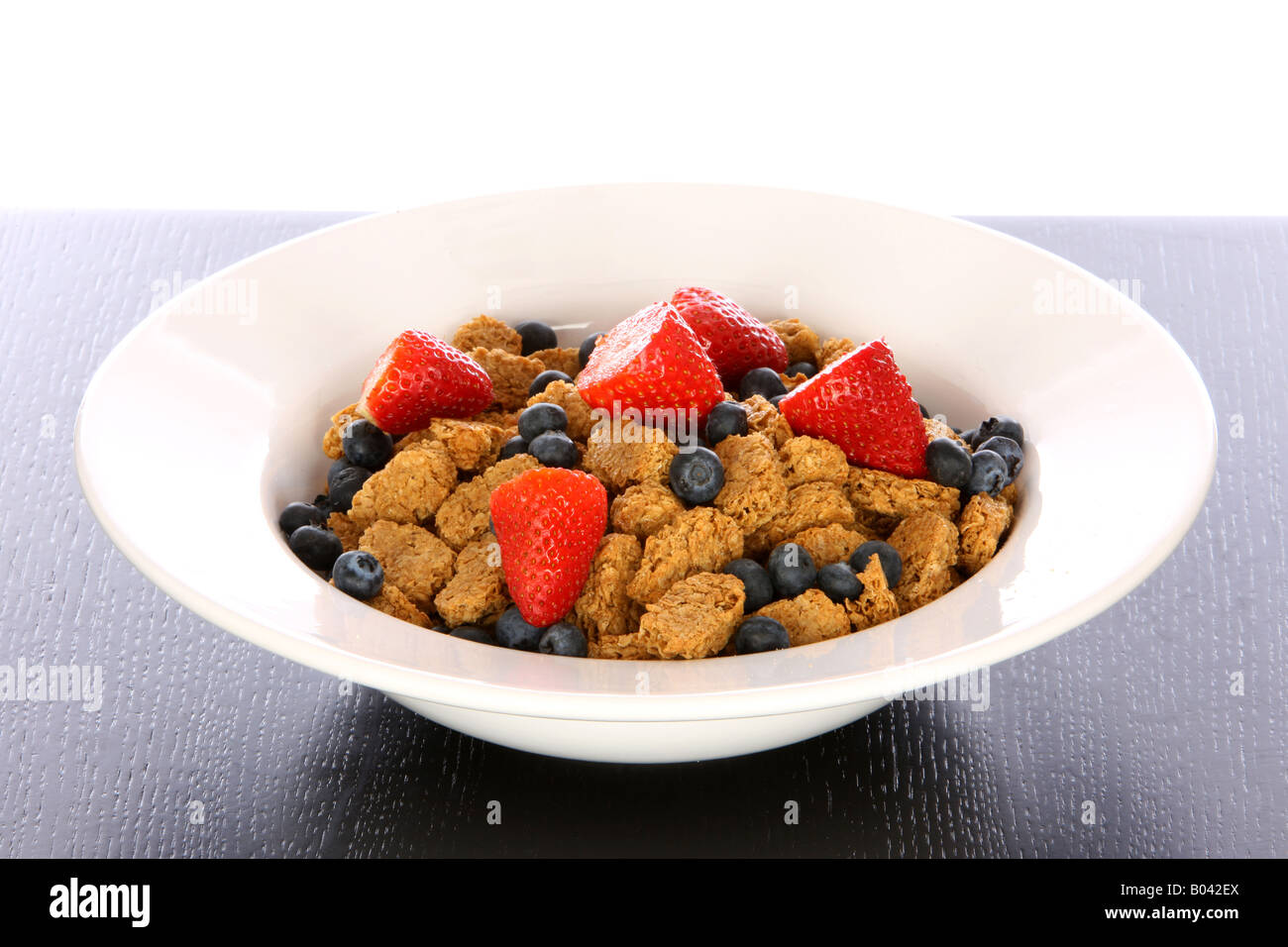 Cereal with Fruit Stock Photo Alamy