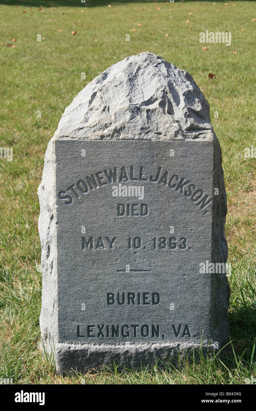 Memorial marker at the Stonewall Jackson Shrine, Guinea Station