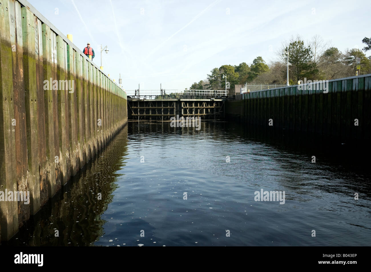 dismal swamp locks Stock Photo - Alamy