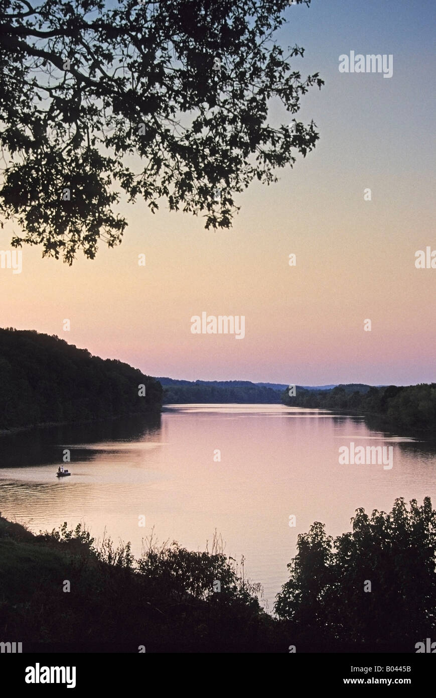 Overview of Lake, Lake Barkley, Tennessee, USA Stock Photo Alamy
