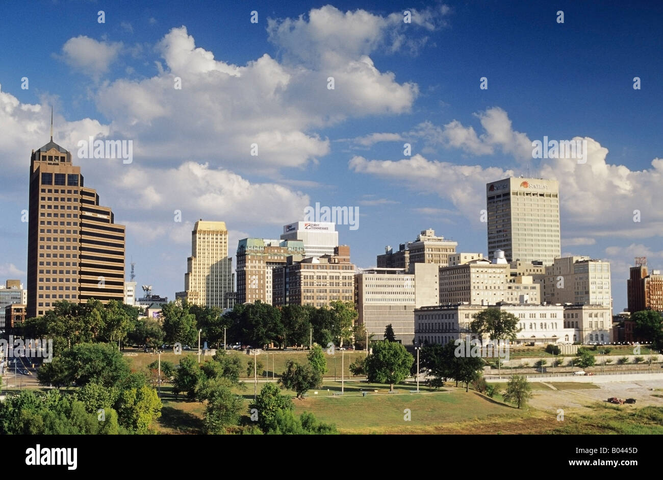 Cityscape, Memphis, Tennessee, USA Stock Photo