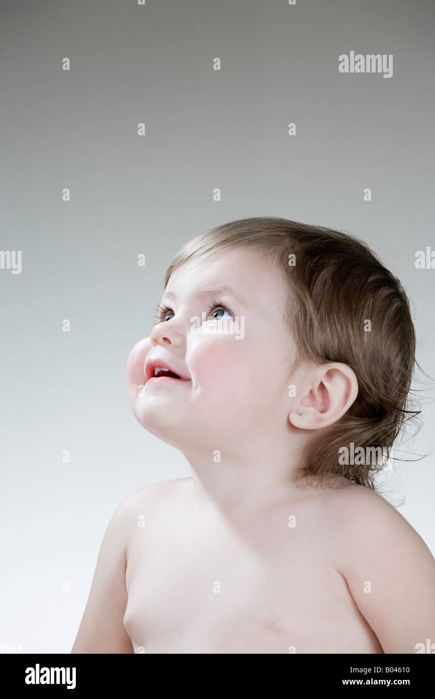Portrait of a baby girl Stock Photo - Alamy