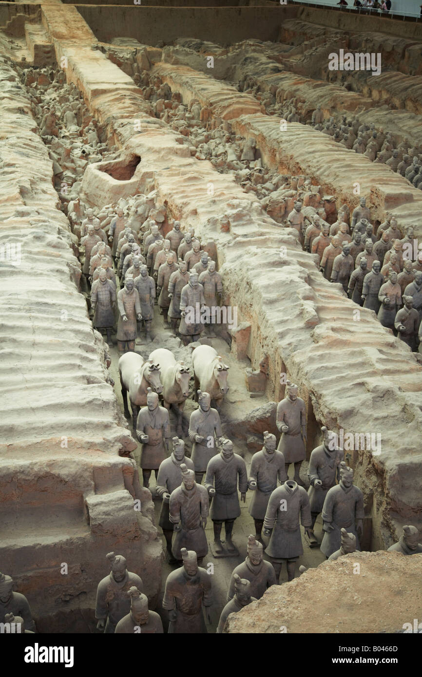 Terracotta Warriors, Xian, China Stock Photo Alamy