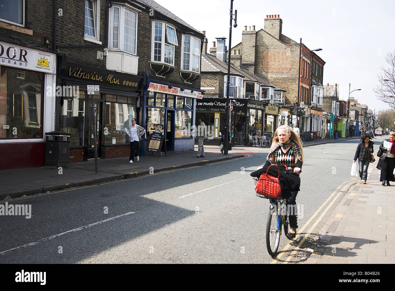 Mill road. Cambridge Stock Photo Alamy