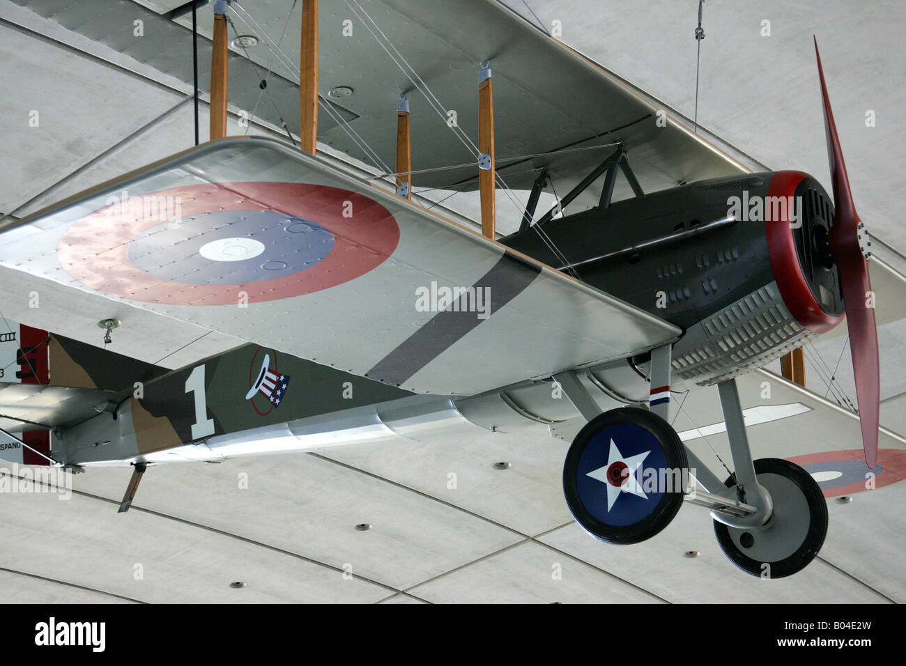 SPAD VII.c1 fighter (Lafayette and U.S.A.A.F Service) WWI 1/32 Roden