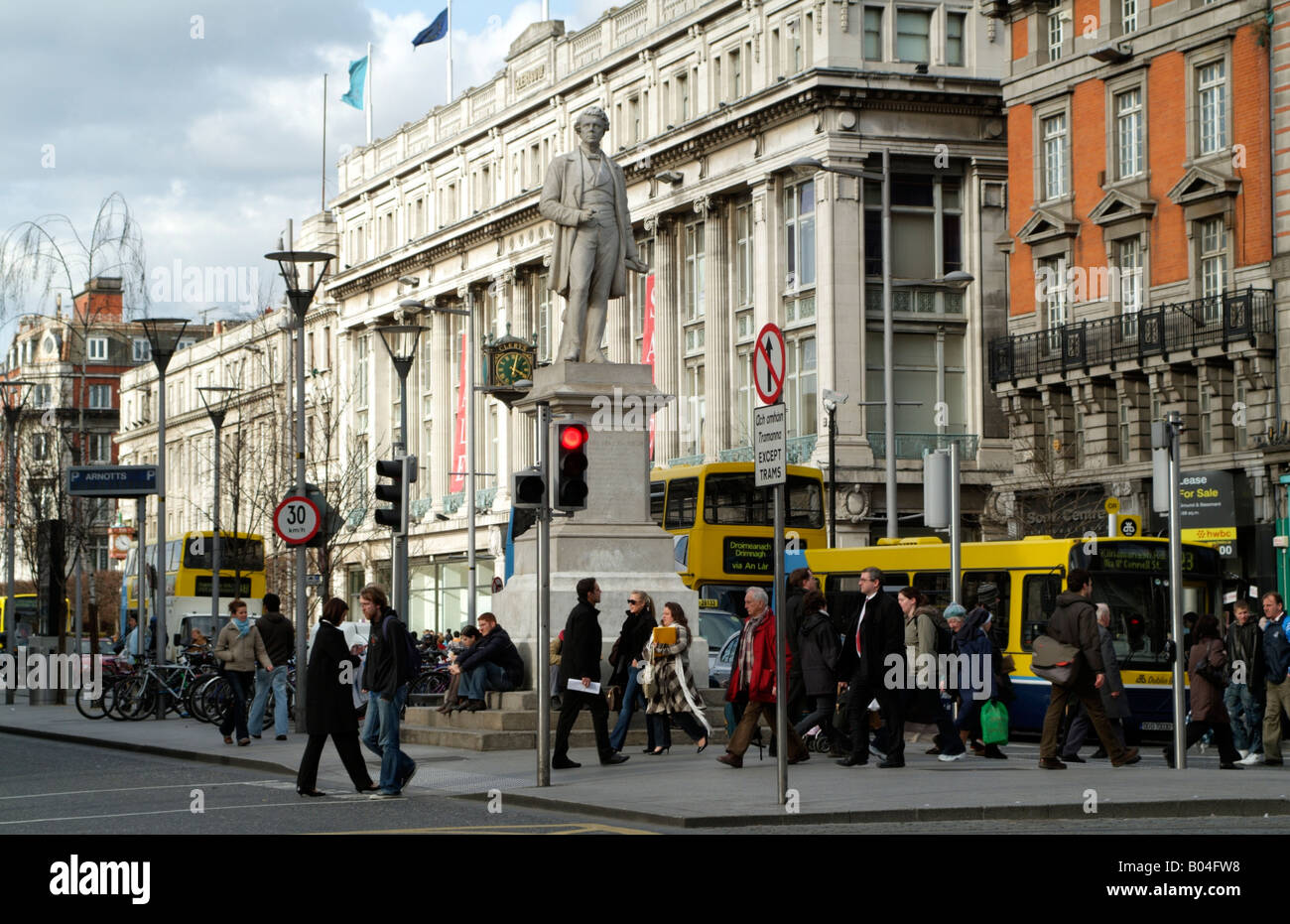 Dublin city centre hires stock photography and images Alamy