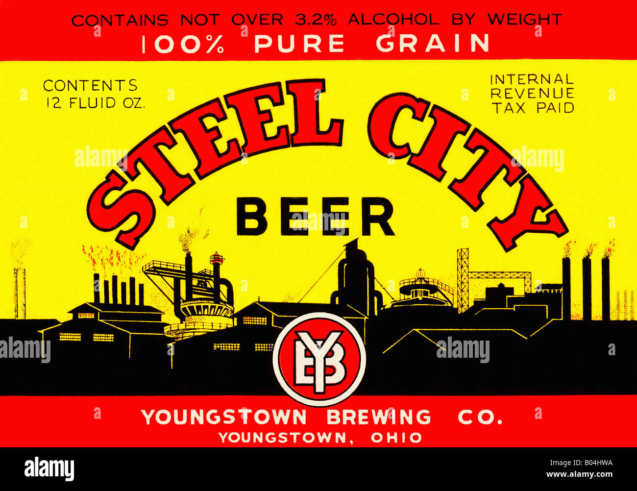 Steel City Beer Stock Photo Alamy
