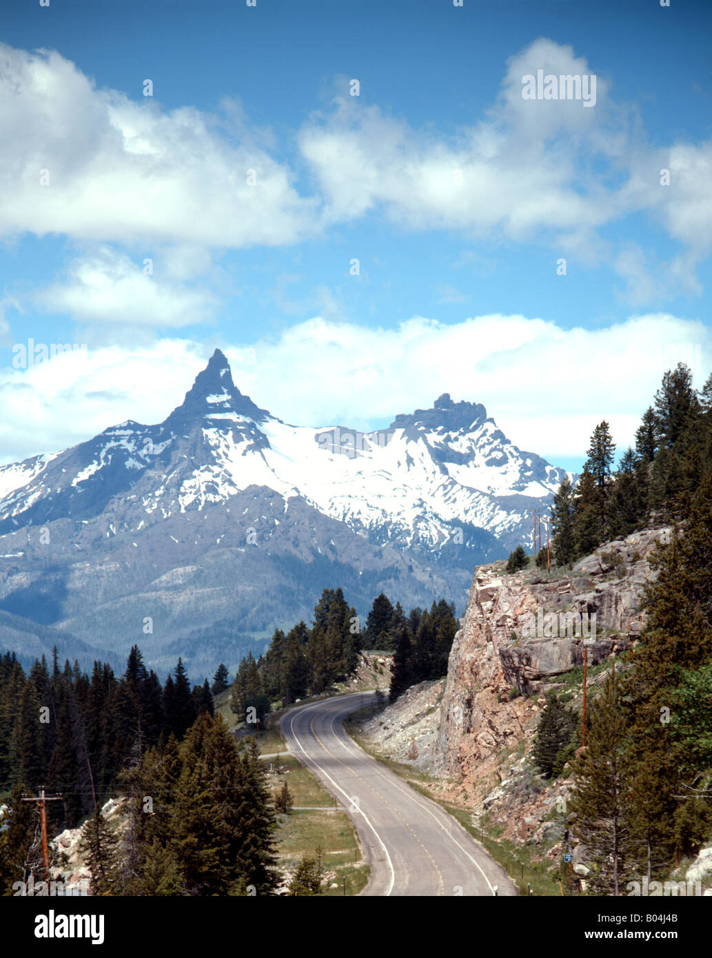 Mountain view wyoming hi-res stock photography and images - Alamy