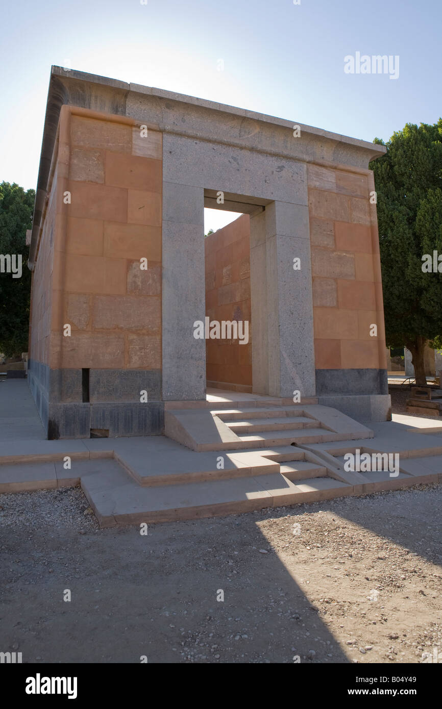 Queen Hatshepsuts Red Chapel at Karnak Open-Air Museum Luxor Egypt ...