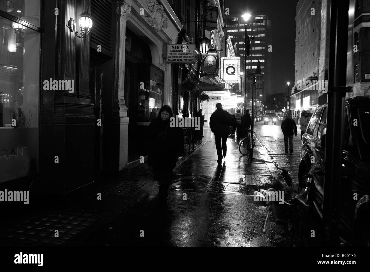 St Martins Lane in Covent Garden, London Stock Photo