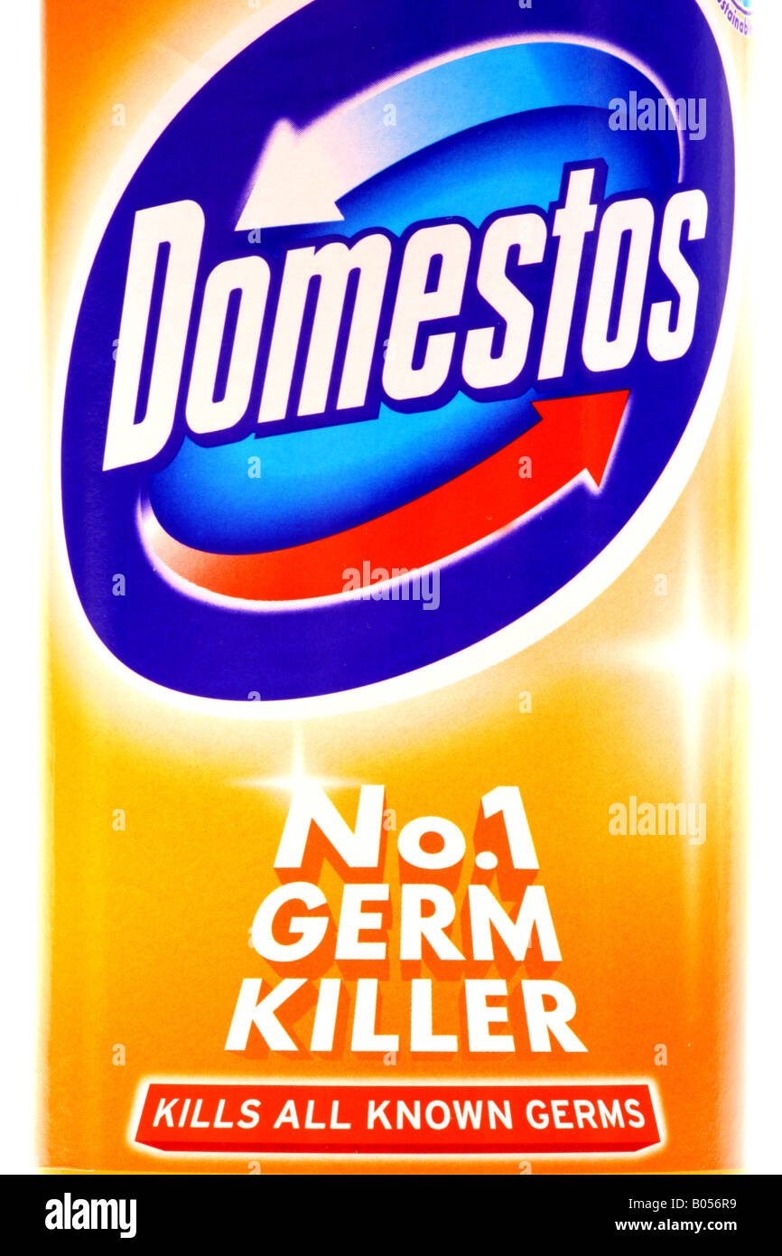 Bottle of Bleach Stock Photo