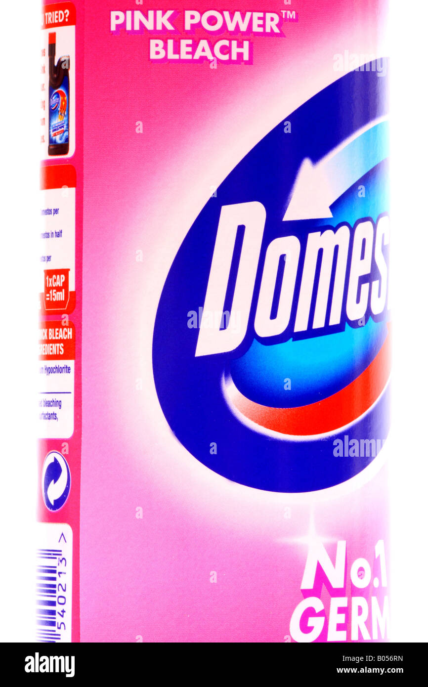 Bottle of Bleach Stock Photo Alamy