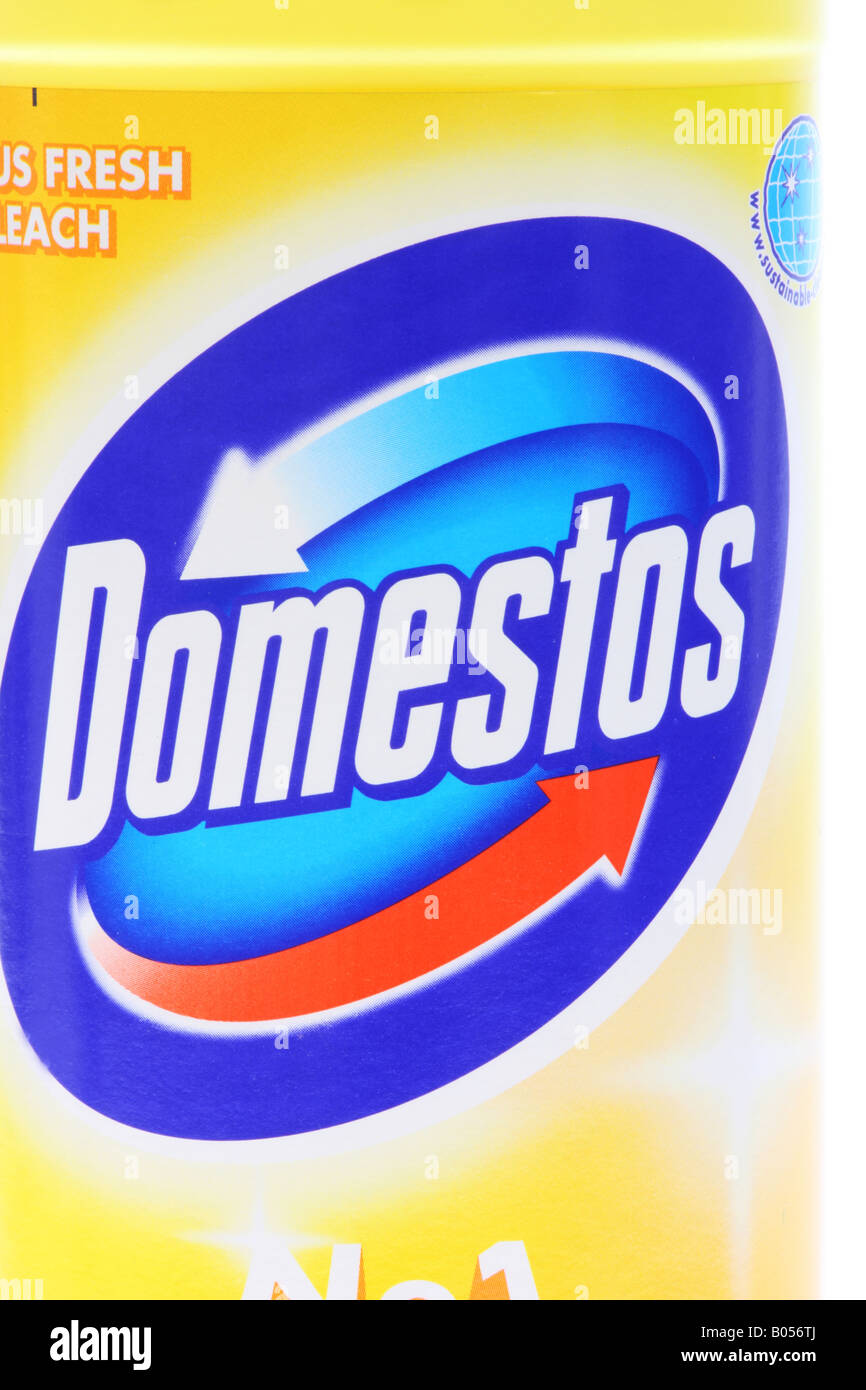 Bottle of Bleach Stock Photo