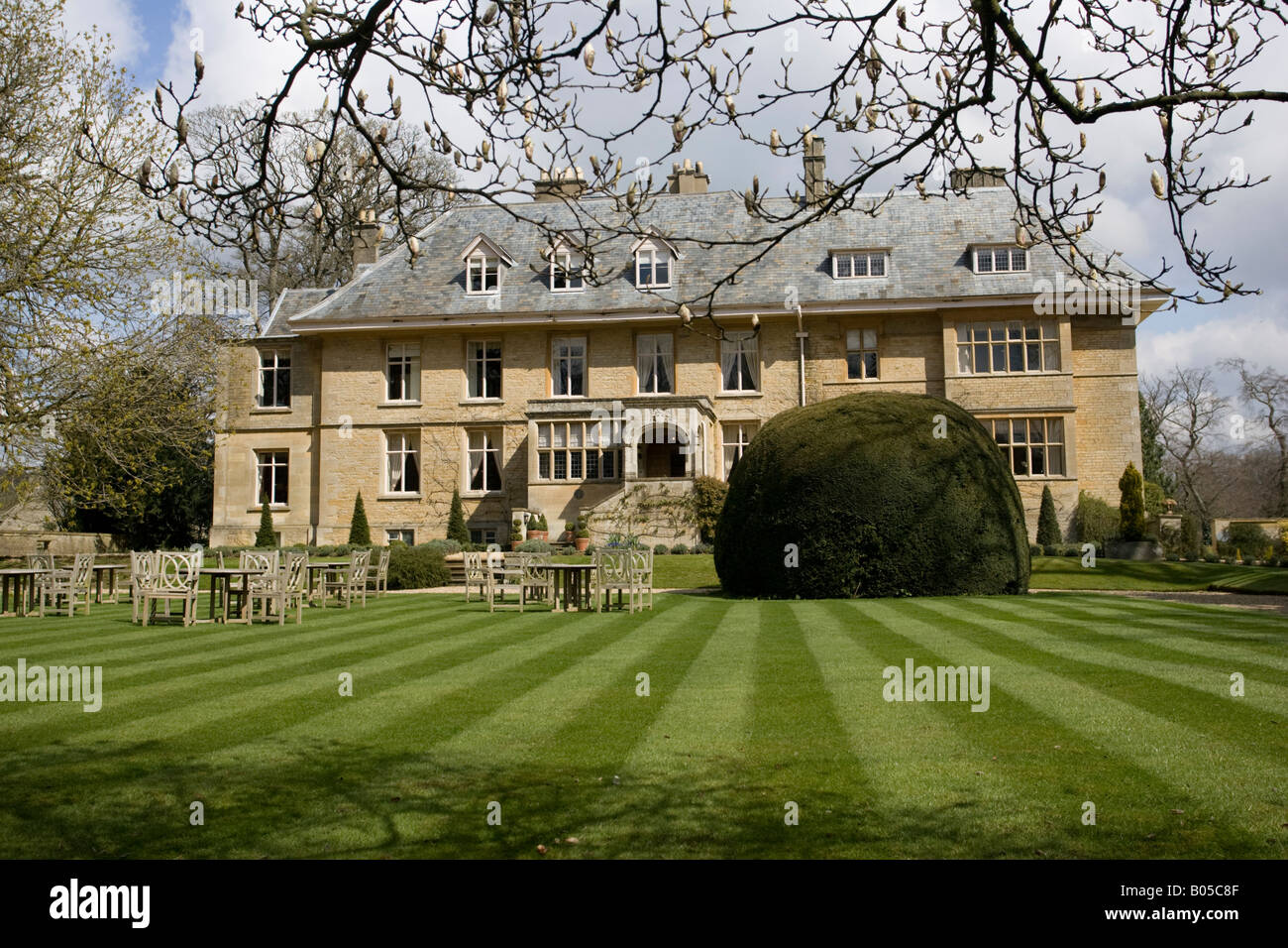 Lower Slaughter Manor Hotel Cotswolds UK Stock Photo Alamy
