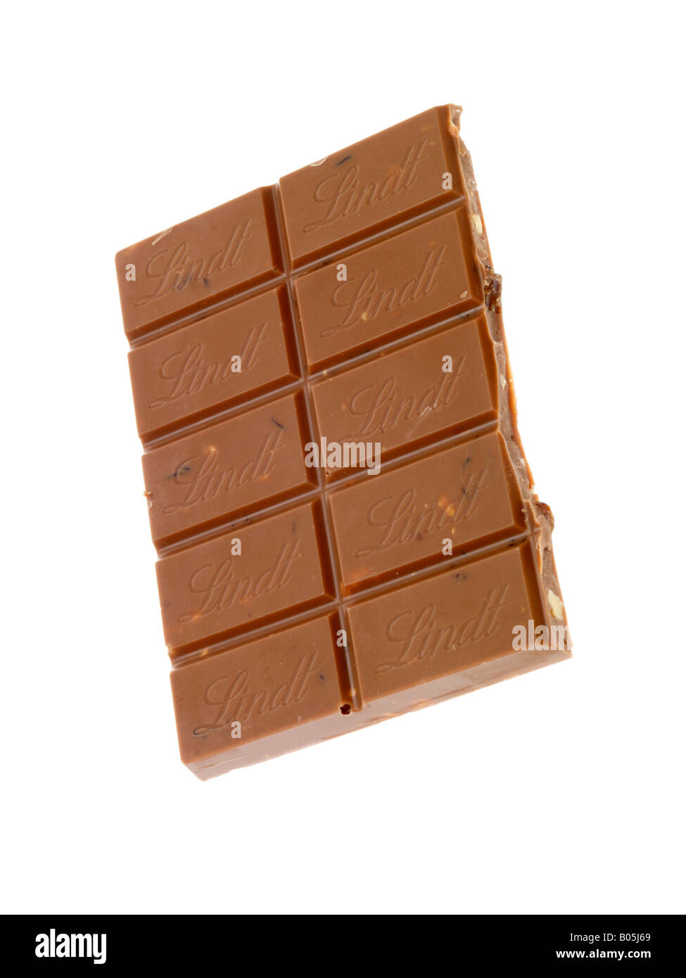 Fruit and Nut Milk Chocolate Bar Stock Photo Alamy