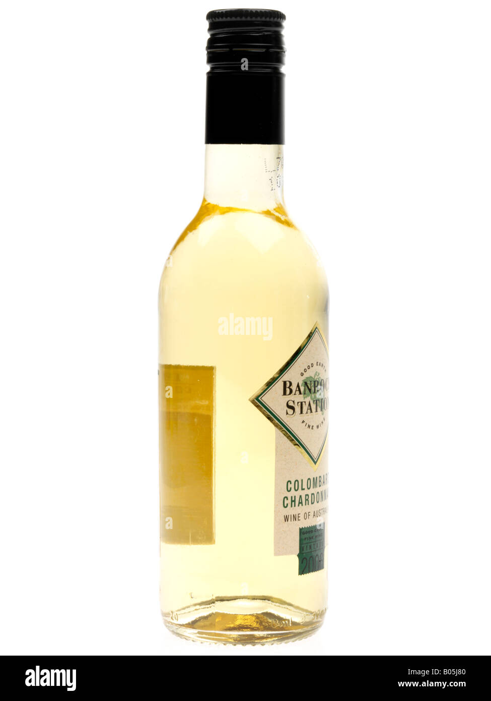 Bottle of White Wine Stock Photo Alamy