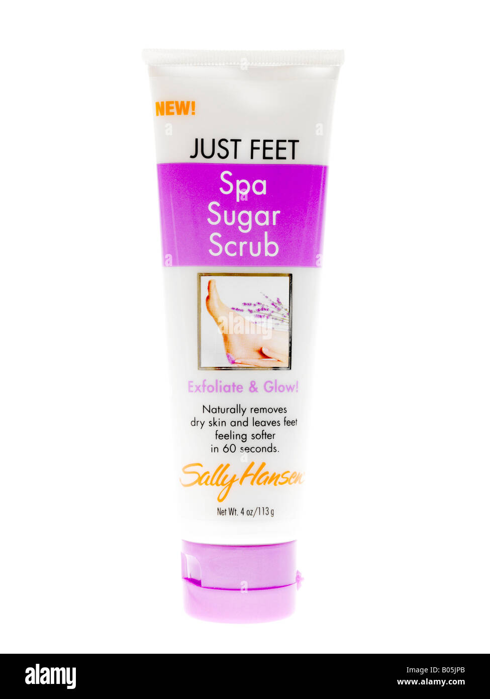 Spa Foot Cream Stock Photo Alamy