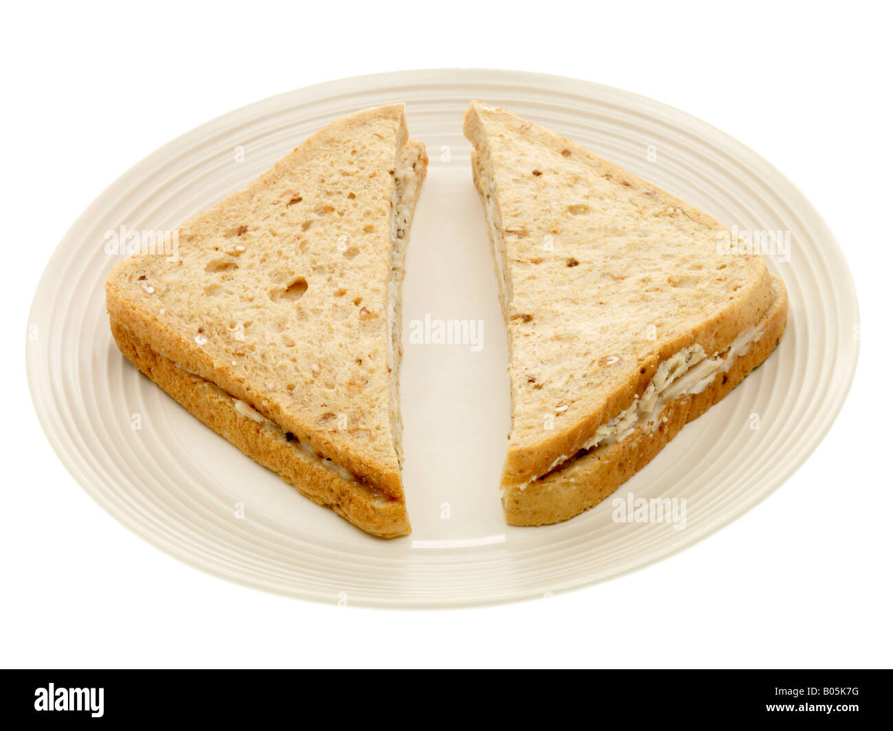 Roast Chicken And Stuffing Sandwich Stock Photo Alamy