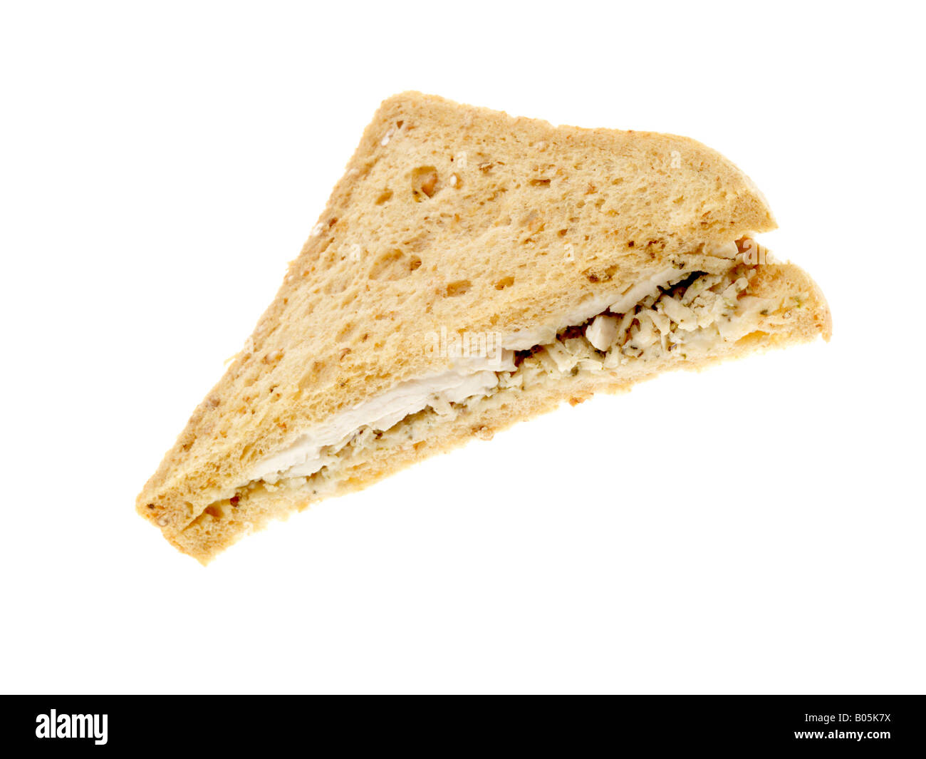 Roast Chicken And Stuffing Sandwich Stock Photo Alamy