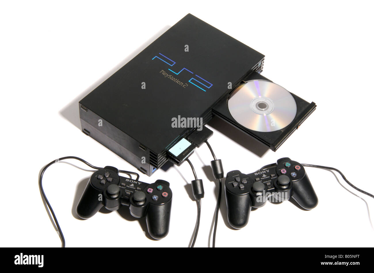 Playstation 2 console hi-res stock photography and images - Alamy