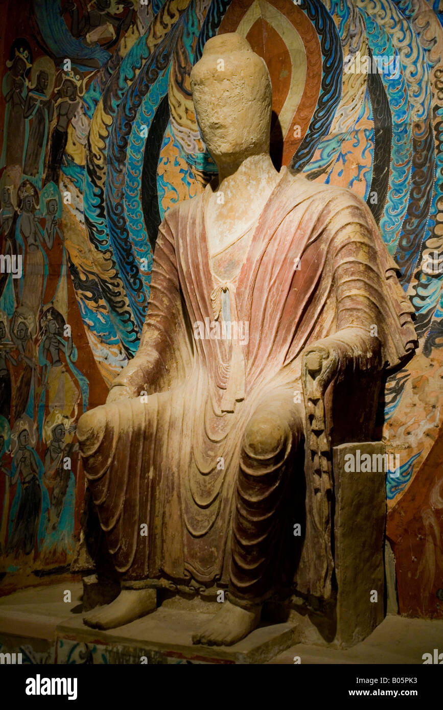 Buddha painting china dunhuang hi-res stock photography and images - Alamy