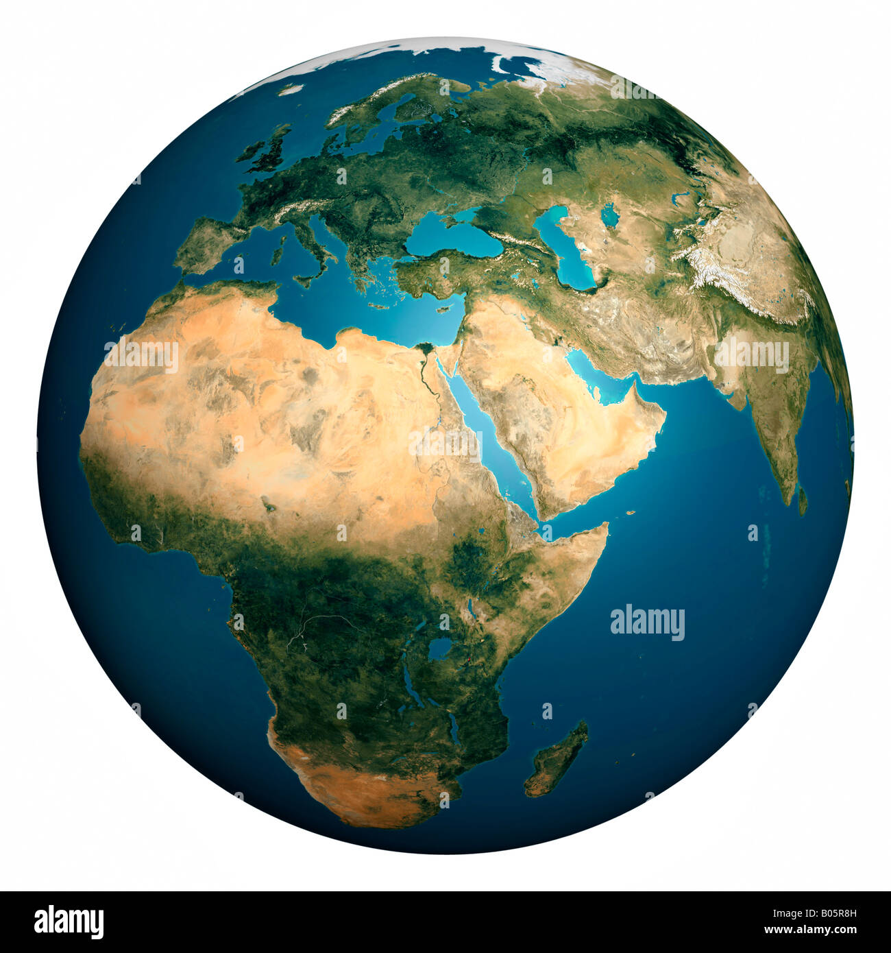 Earth globe Stock Photo