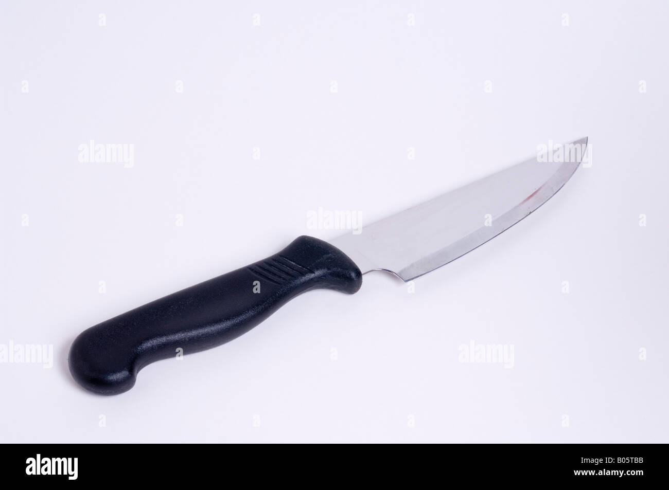 Kitchen Knife on a white background Stock Photo
