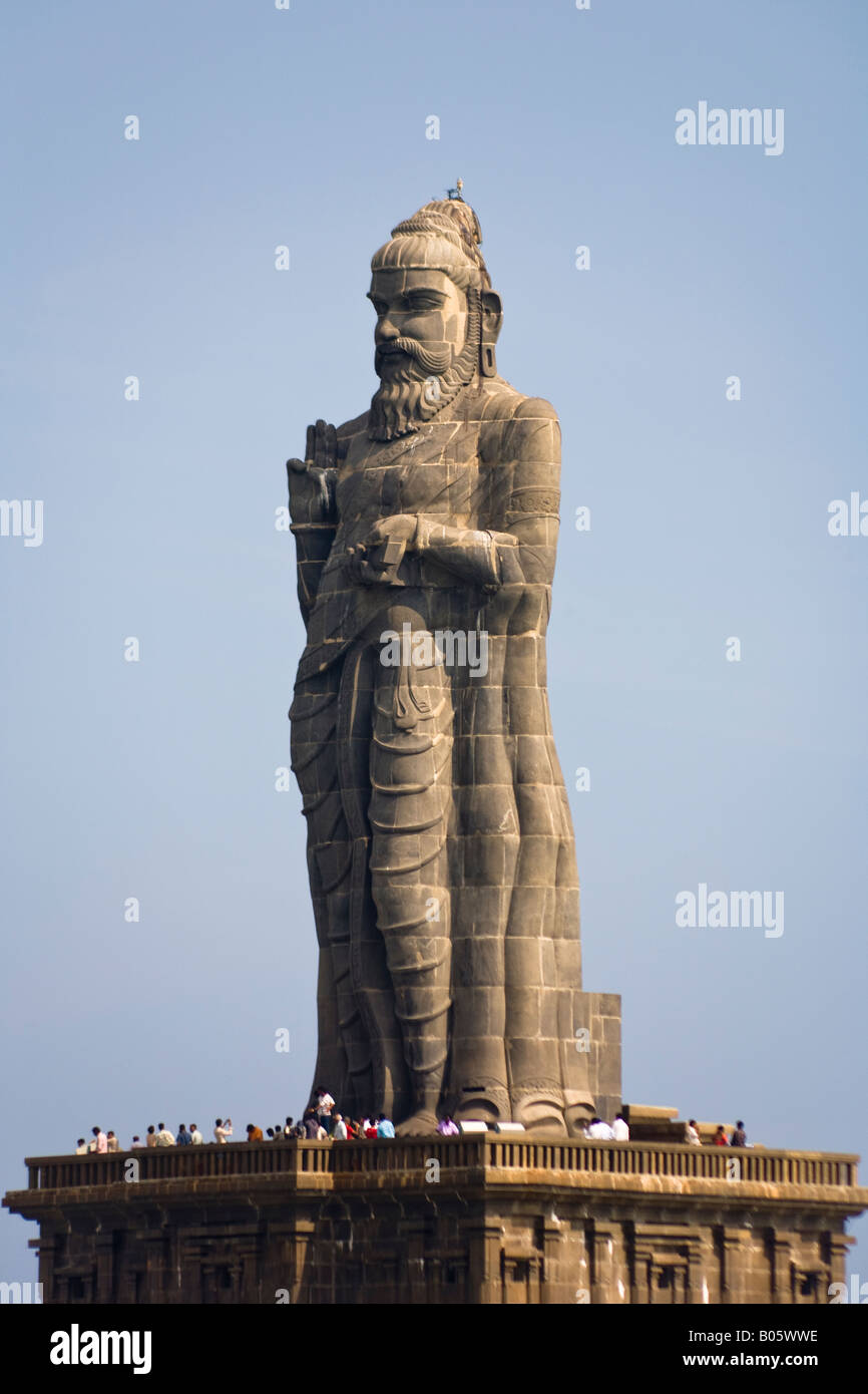 Thiruvalluvar Statue, Kanyakumari, Tamil Nadu, India Stock Photo Alamy