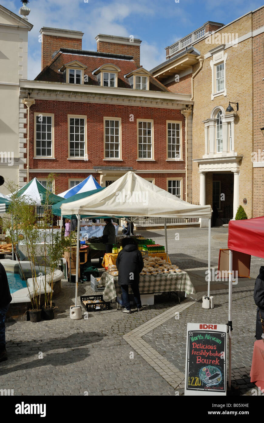 Farmer's Market Richmond, Surrey Stock Photo Alamy