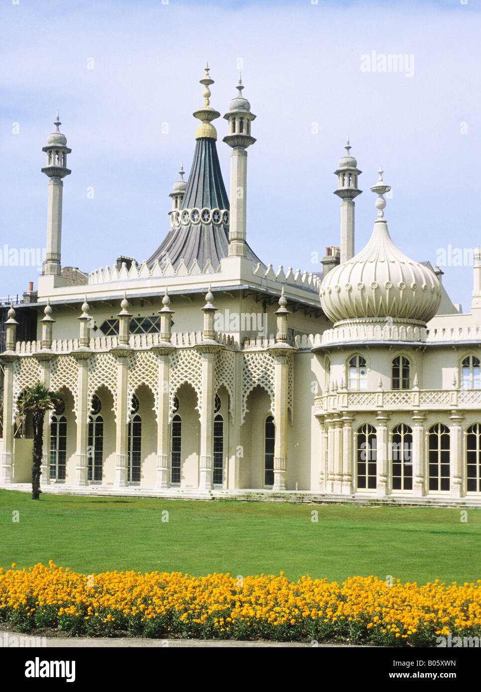 Brighton Royal Pavilion Sussex onion domes minaret oriental