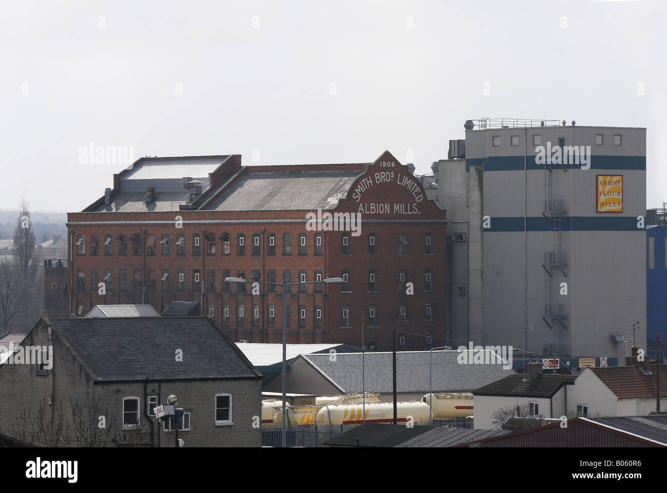 smith's flour mill in worksop Stock Photo