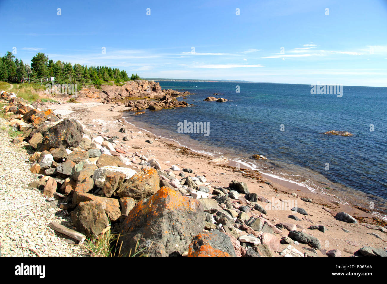 Canada, Quebec. VIA Rail Canada train The Chaleur between Montreal ...