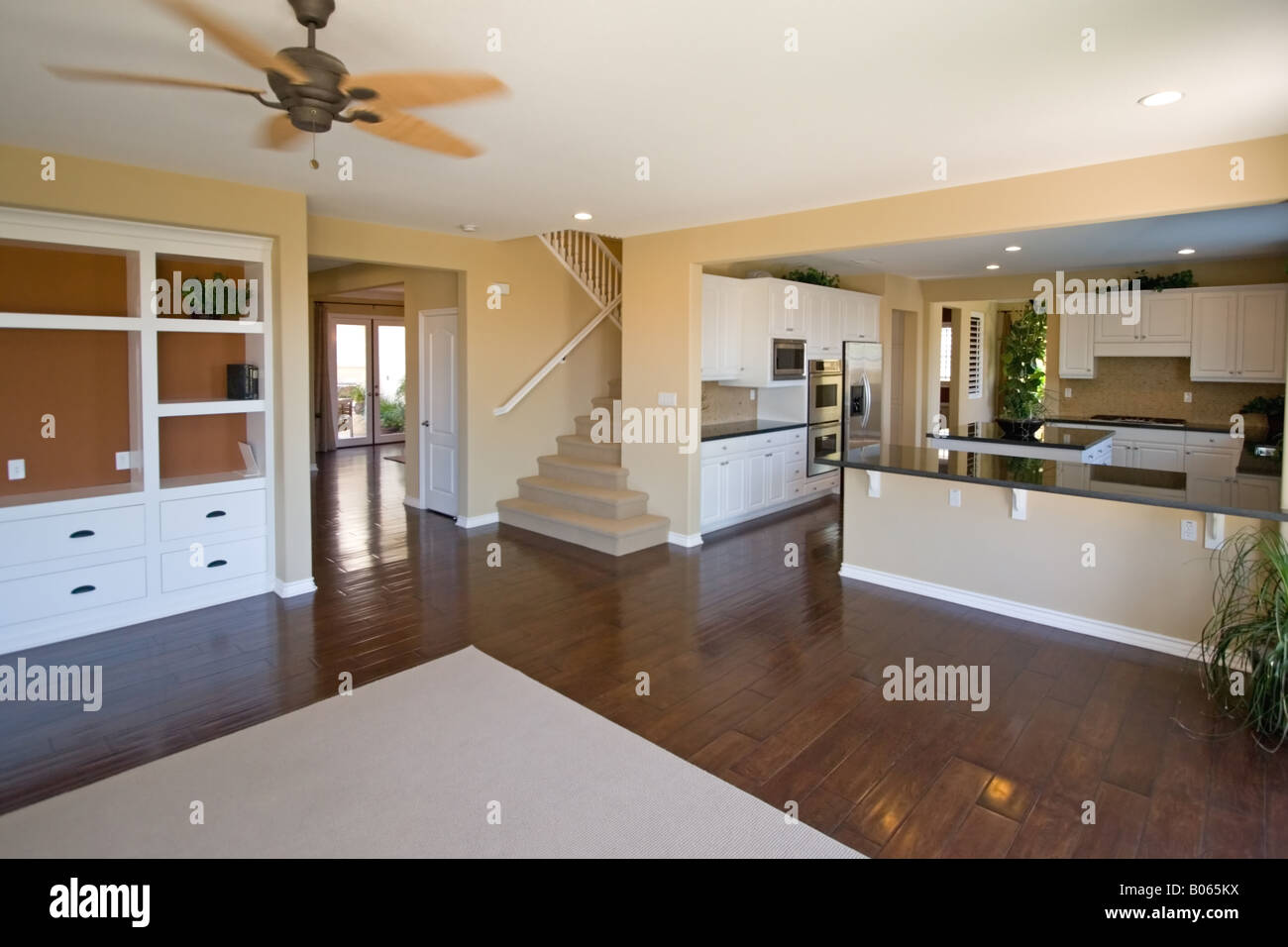 Decorator interiors of a model home in a new community development ...