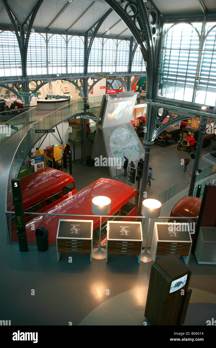 London Transport Museum, Covent Garden, London Stock Photo