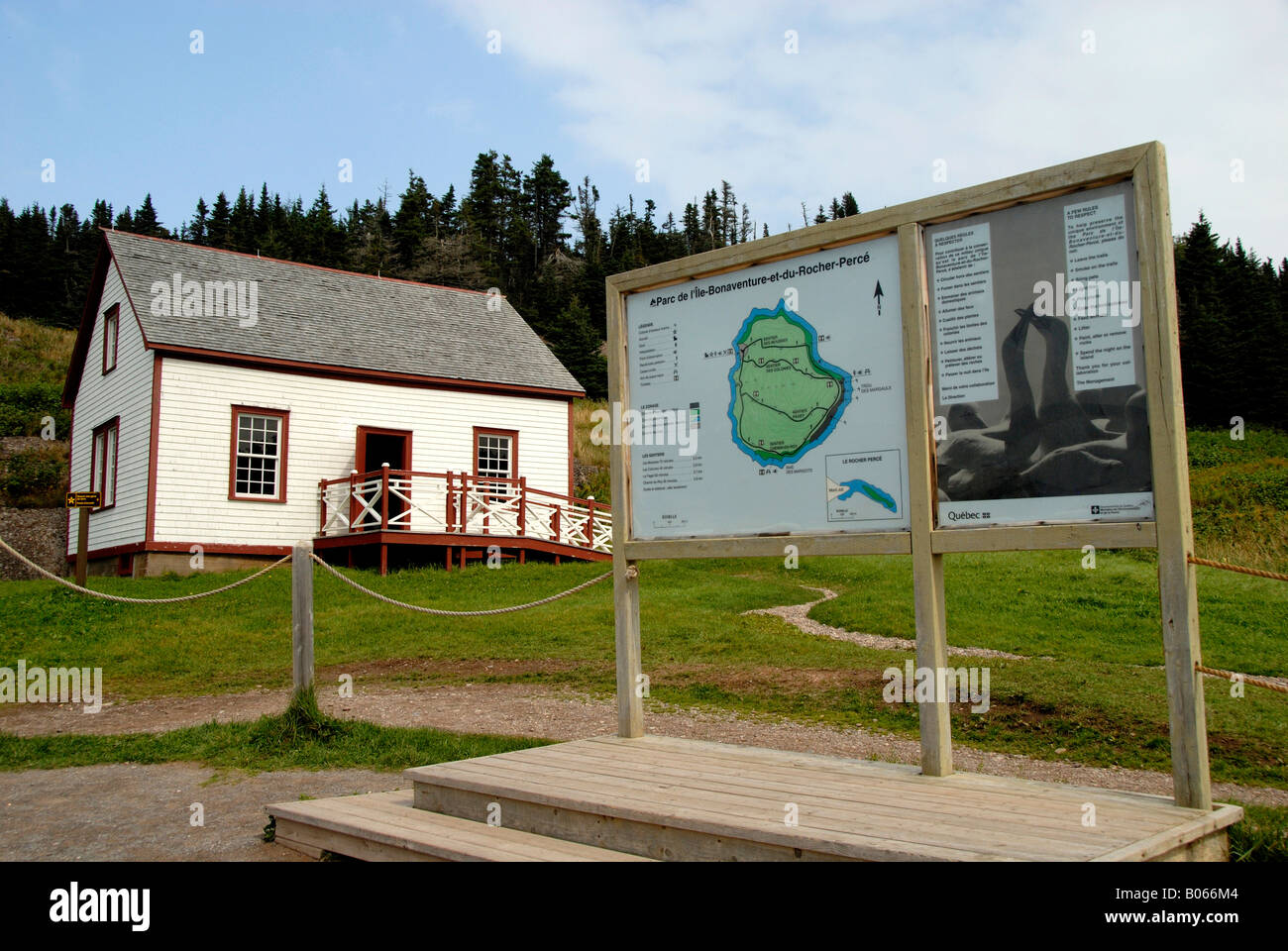 Canada, Quebec, Perce. Bonaventure Island, National Park Stock Photo